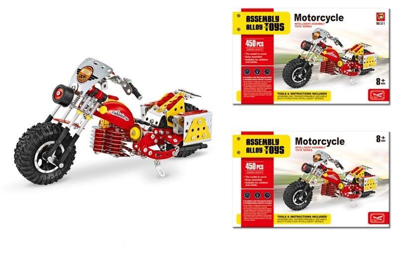 Generika  Rasklopivi metalni motor od 450 delova