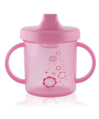 Lorelli Flašica za decu sa ručkama, 210ml, Roze