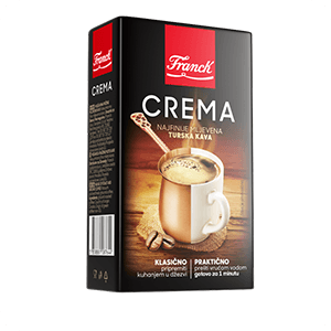 FRANCK CREMA Mlevena kafa, Vakum 250g