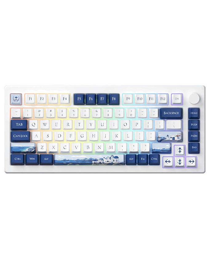 Akko Mehanička gaming tastatura MOD 007B-HE Santorini, Bela