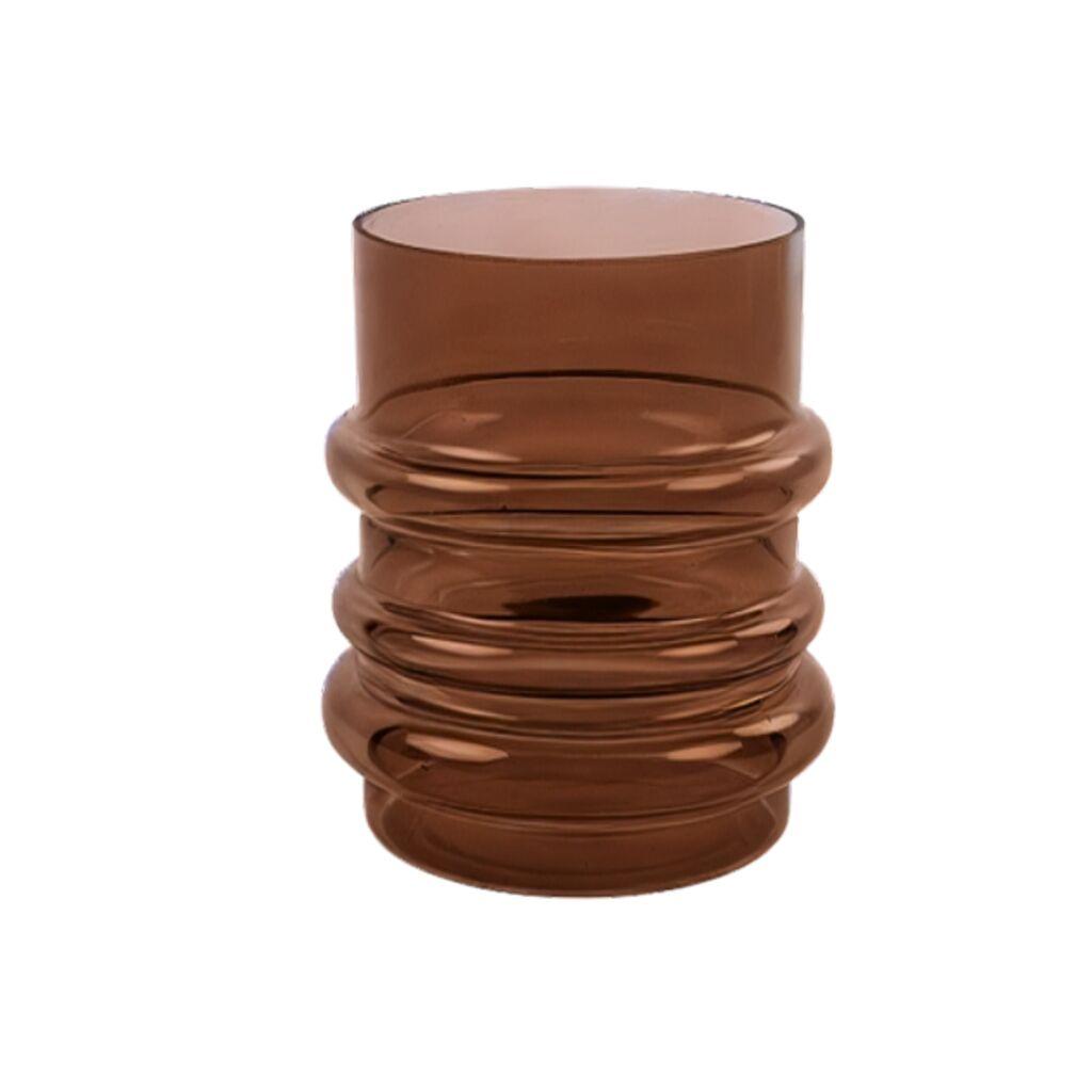 DekorDom Vaza za cveće za cveće Marci 788679, 22 cm, Braon