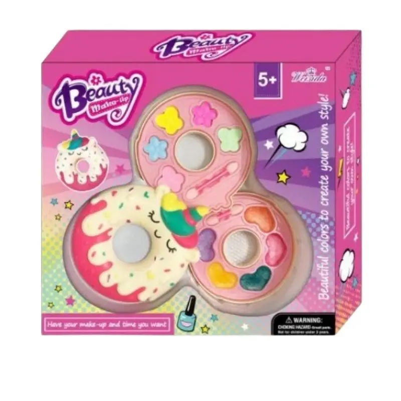 Hk Mini Set šminke za devojčice Beauty Make-Up Krofna