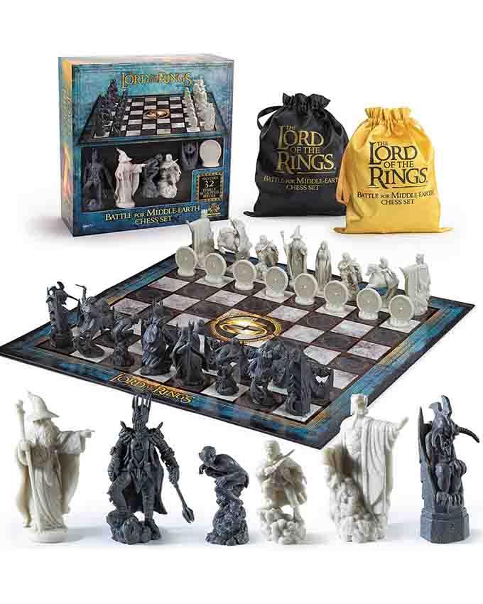 Noble Collection Društvena igra Šah The Lord Of The Rings Battle For Middle-Earth