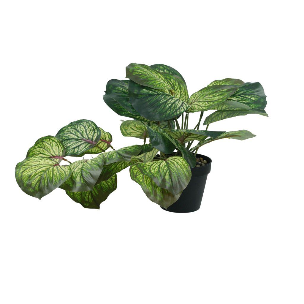 DekorDom Veštačko cveće u saksiji Monstera Zd-Bybg30-Pgj5, 32 cm