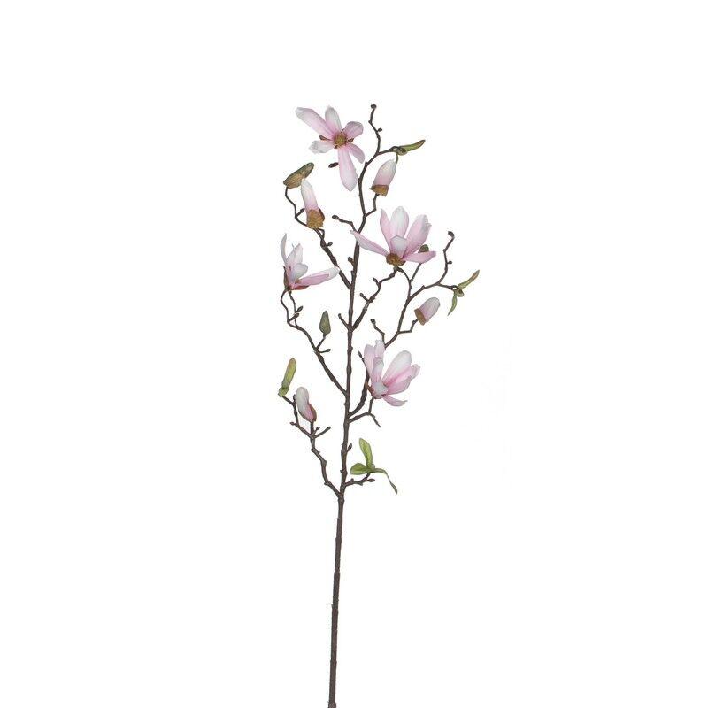 DekorDom Veštačko cveće Magnolia 1009103, 75 cm, Roze