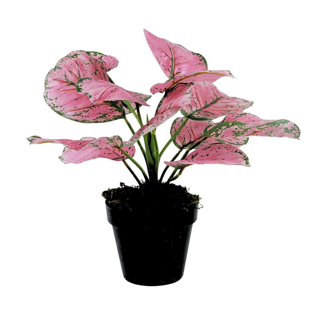 DekorDom Veštačko cveće u saksiji Monstera Zd-241321R, 36 cm