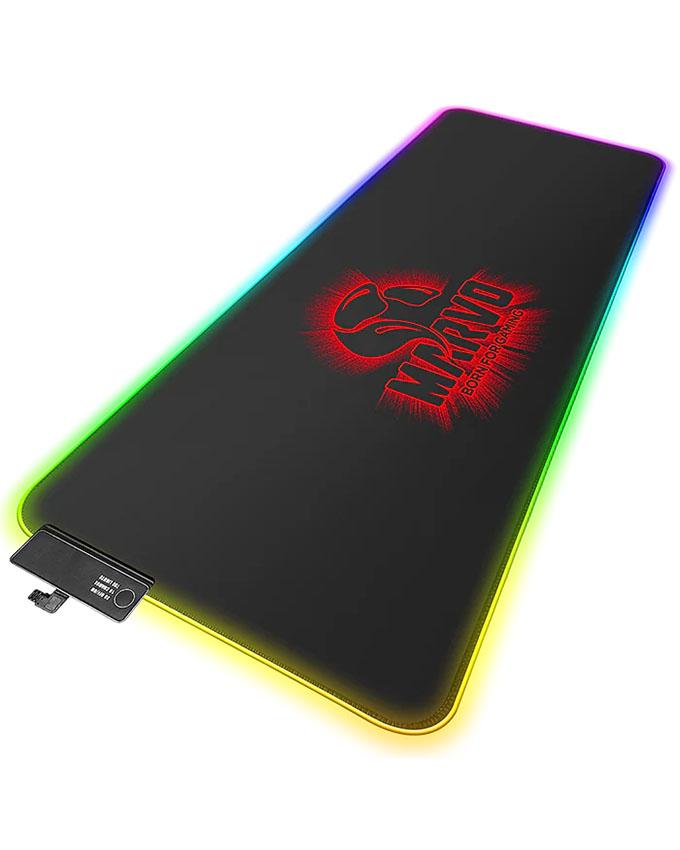 MARVO Gaming podloga za miš G45, RGB, Crna