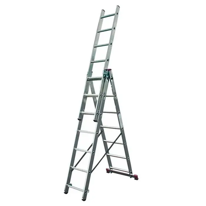 KRAUSE Trodelne aluminijumske merdevine Corda, 3x7 gazišta, 4.2m