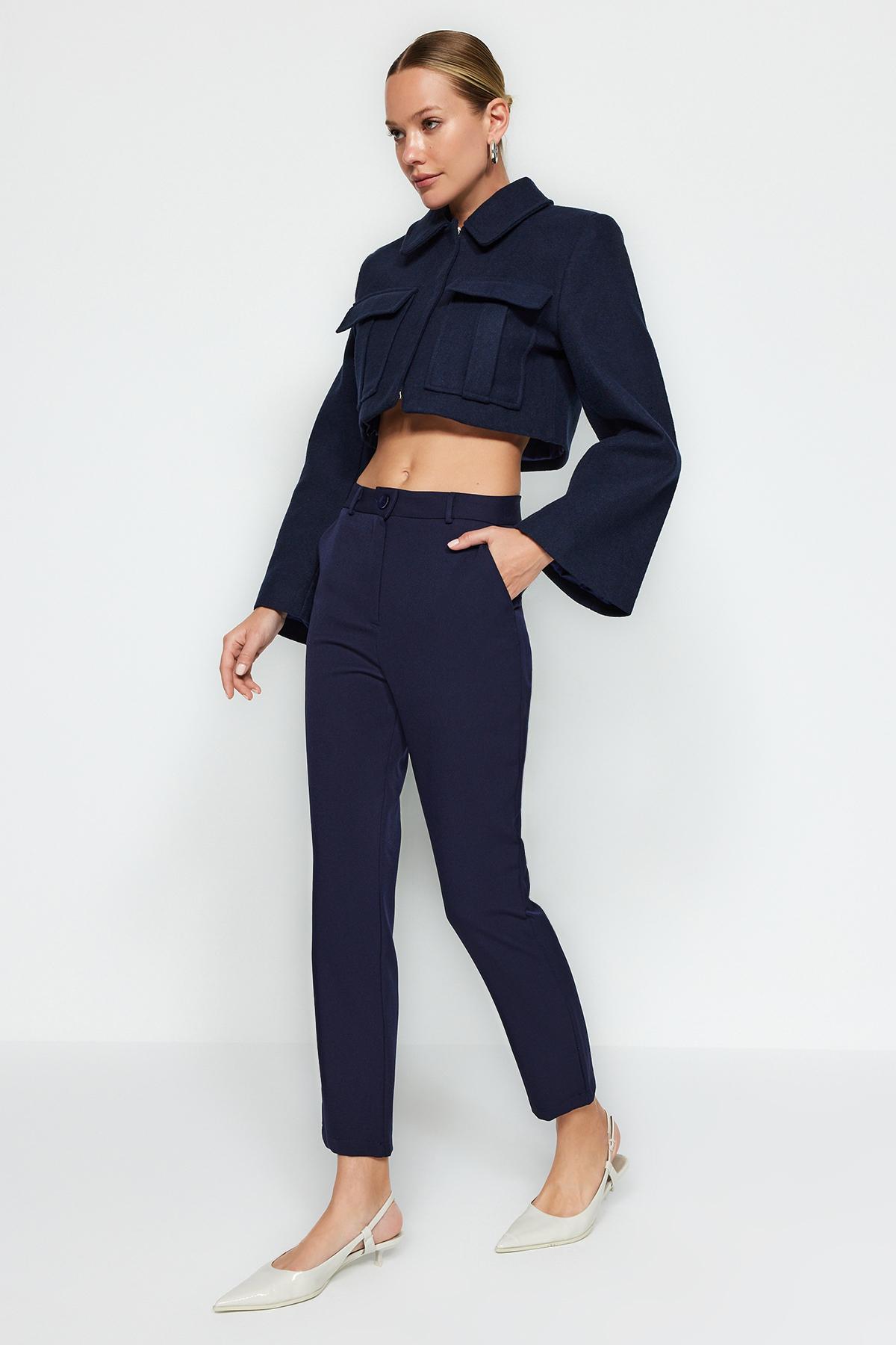 Trendyol Ženske pantalone, Teget