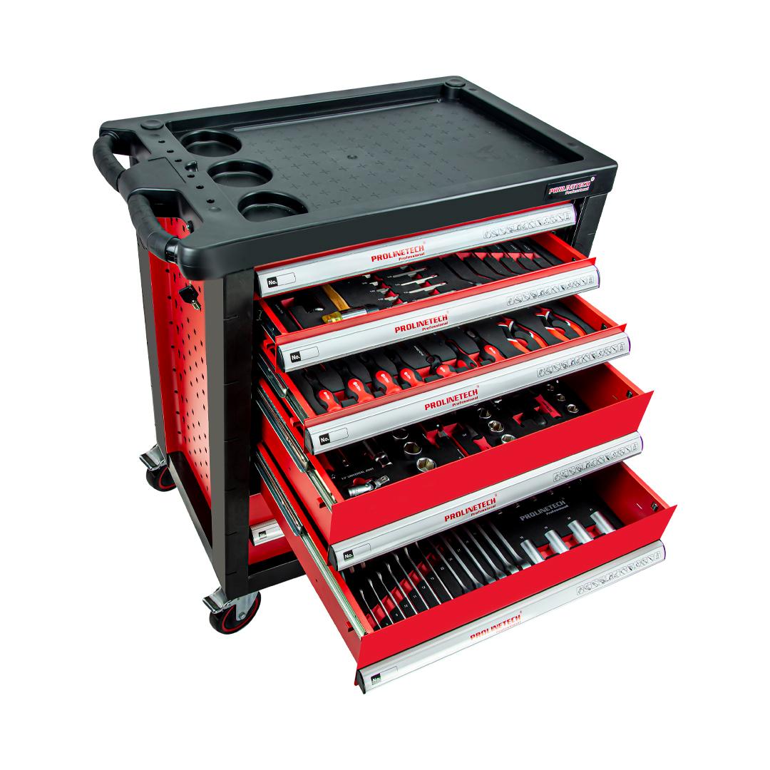 PROLINETECH Kolica sa alatom PLTP/SS-177, 6 fioka