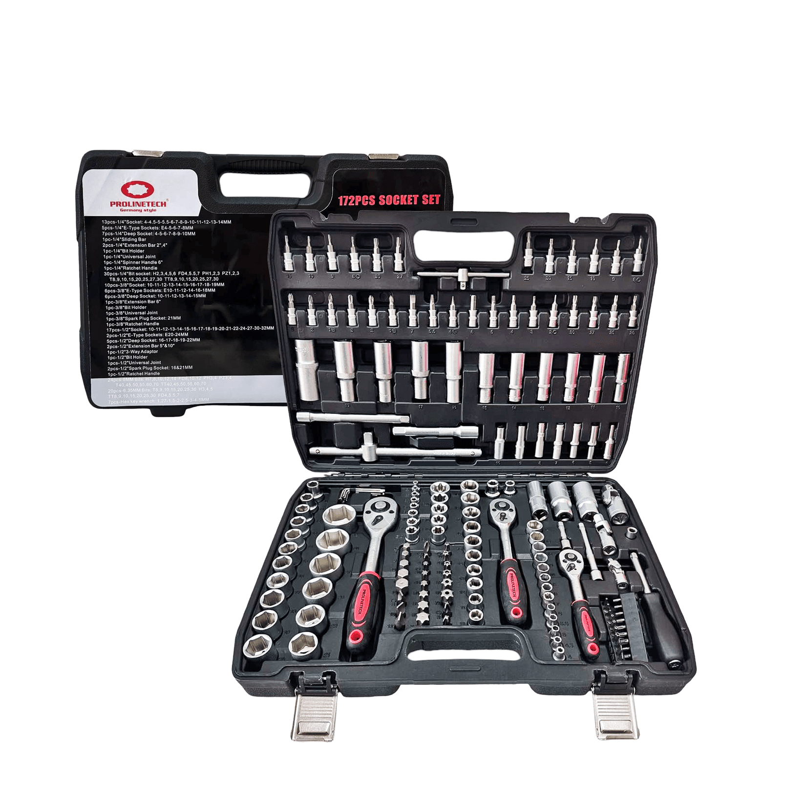 PROLINETECH Set gedora PLT/SS-172, 172 komada