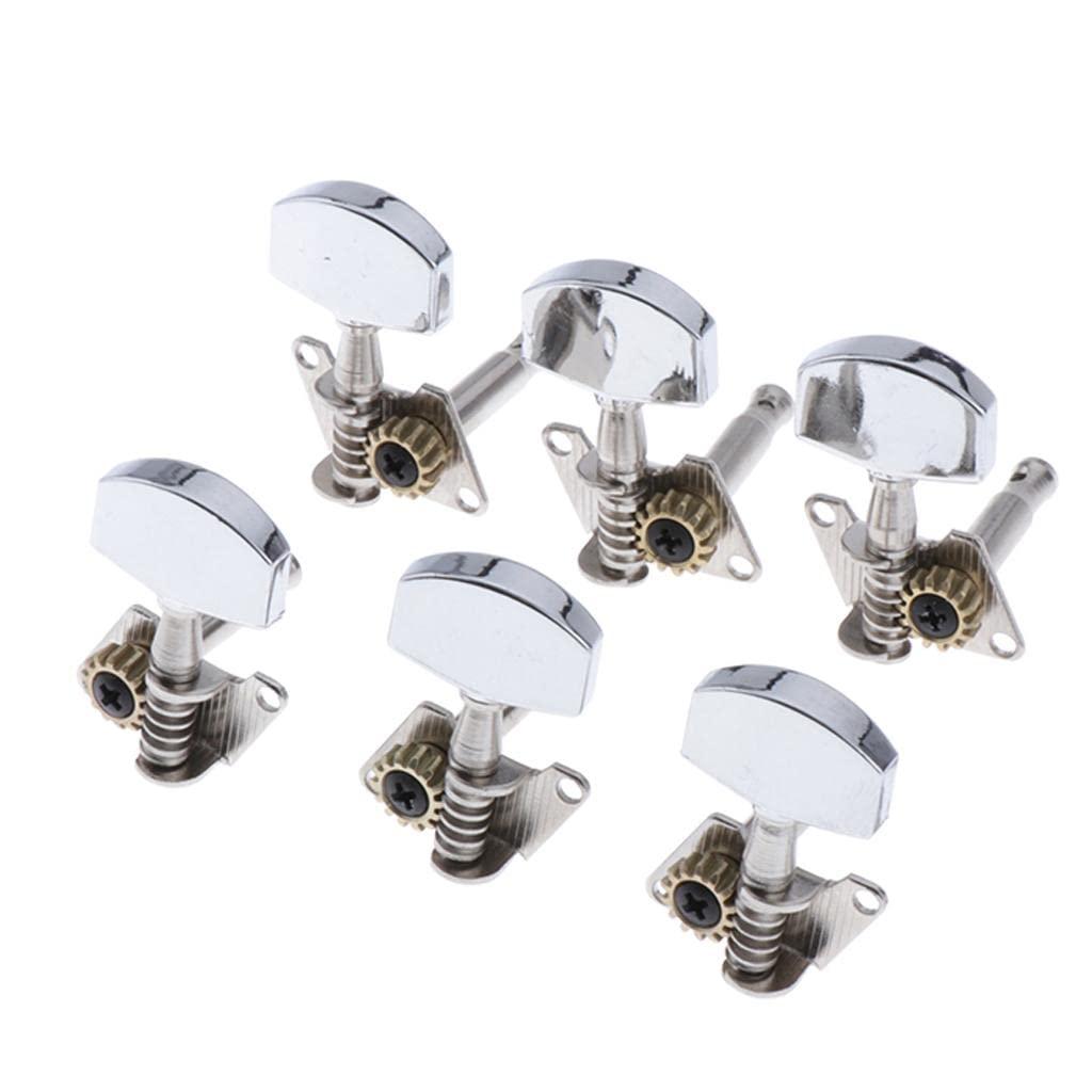 Set Čivija za akustičnu western gitaru, 6 komada, Sive