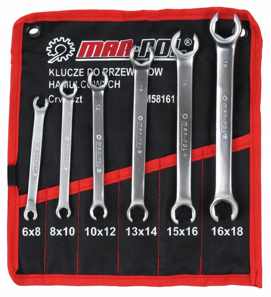 MAR-POL Set rasečenih ključeva M58161, 6 komada