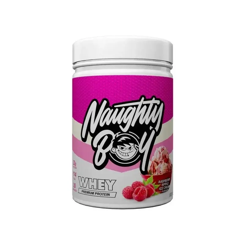 Naughty Boy Whey Protein Premium Malina-Ice Cream, 900g