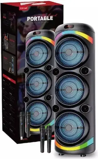 Kbroad Prenosivi Bluetooth zvučnik KTS-2143, Crni