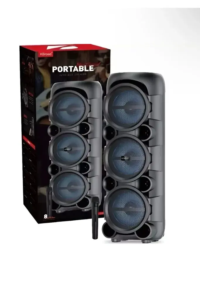 Kbroad Prenosivi Bluetooth zvučnik KTS-2185 MARKET 2, Crni