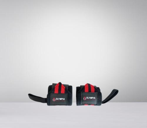 Olympia Nation Steznici za zglobove, Elastični, Crveno-crni