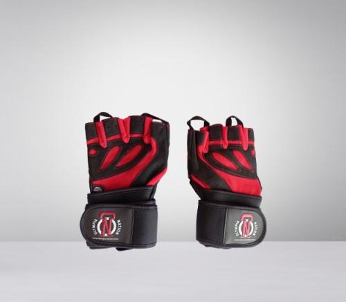 Olympia Nation Profesionalne rukavice sa bandažerom, Crveno-crne