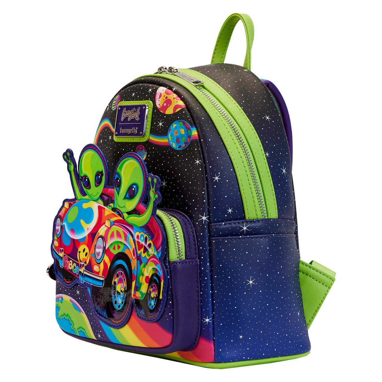Loungefly Mini ranac Lisa Frank Cosmic Alien Ride