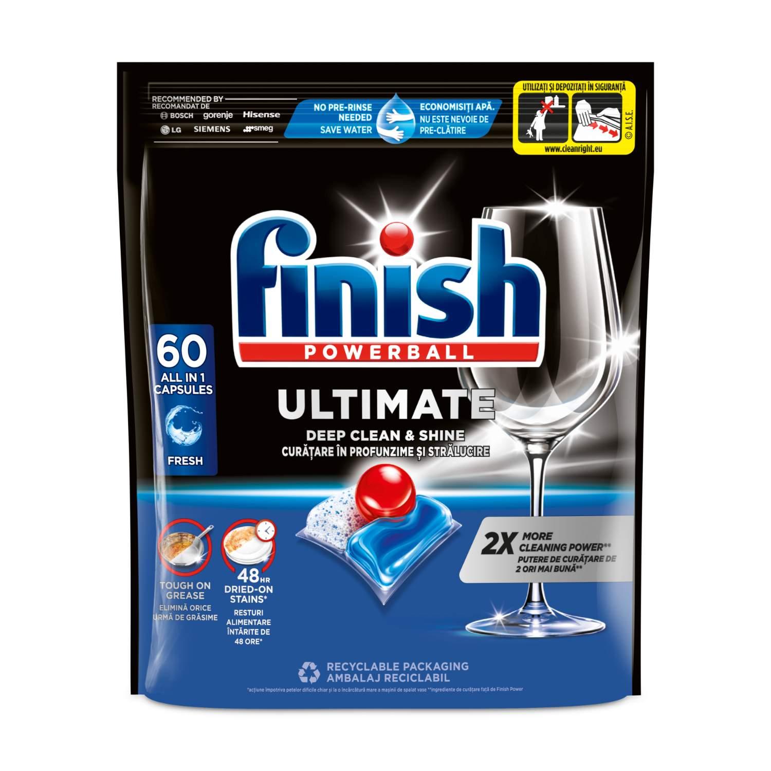 Finish Tablete za pranje sudova Quantum Ultimat Regular, 60 komada