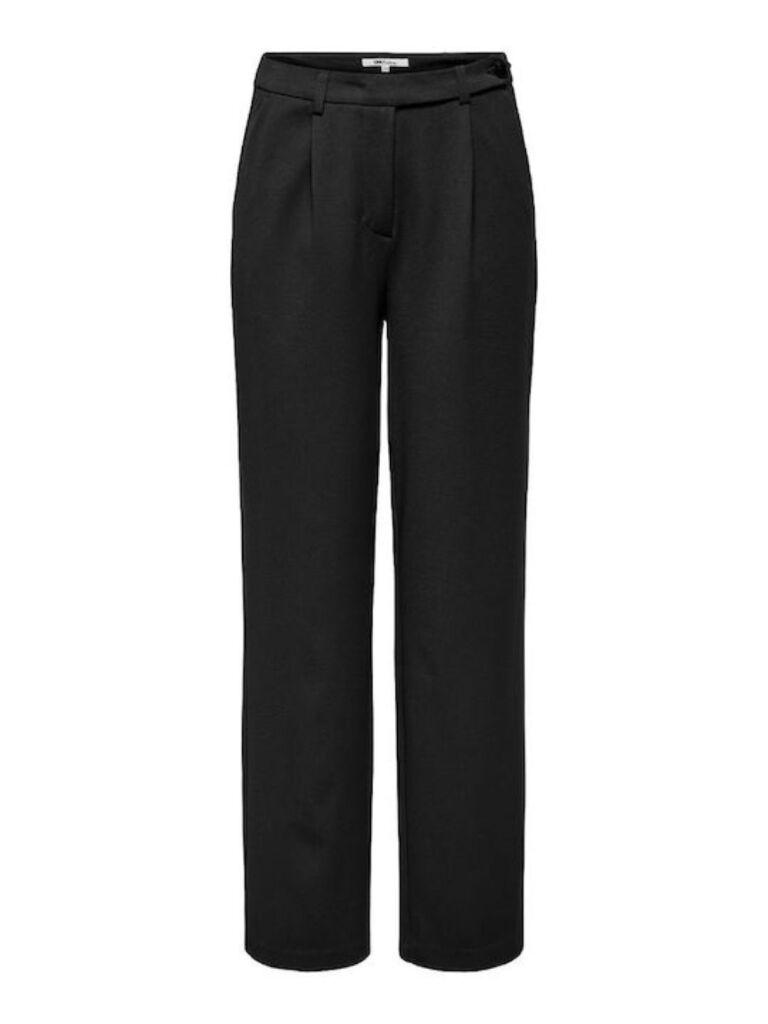 Only Ženske pantalone Sulajma, Široke nogavice, Crne