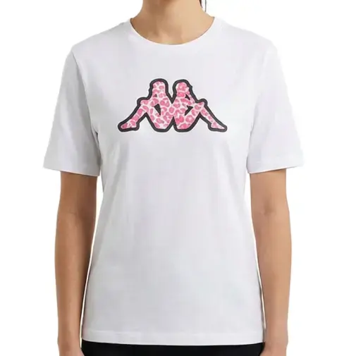 Kappa Ženska majica Logo Ische, Bela