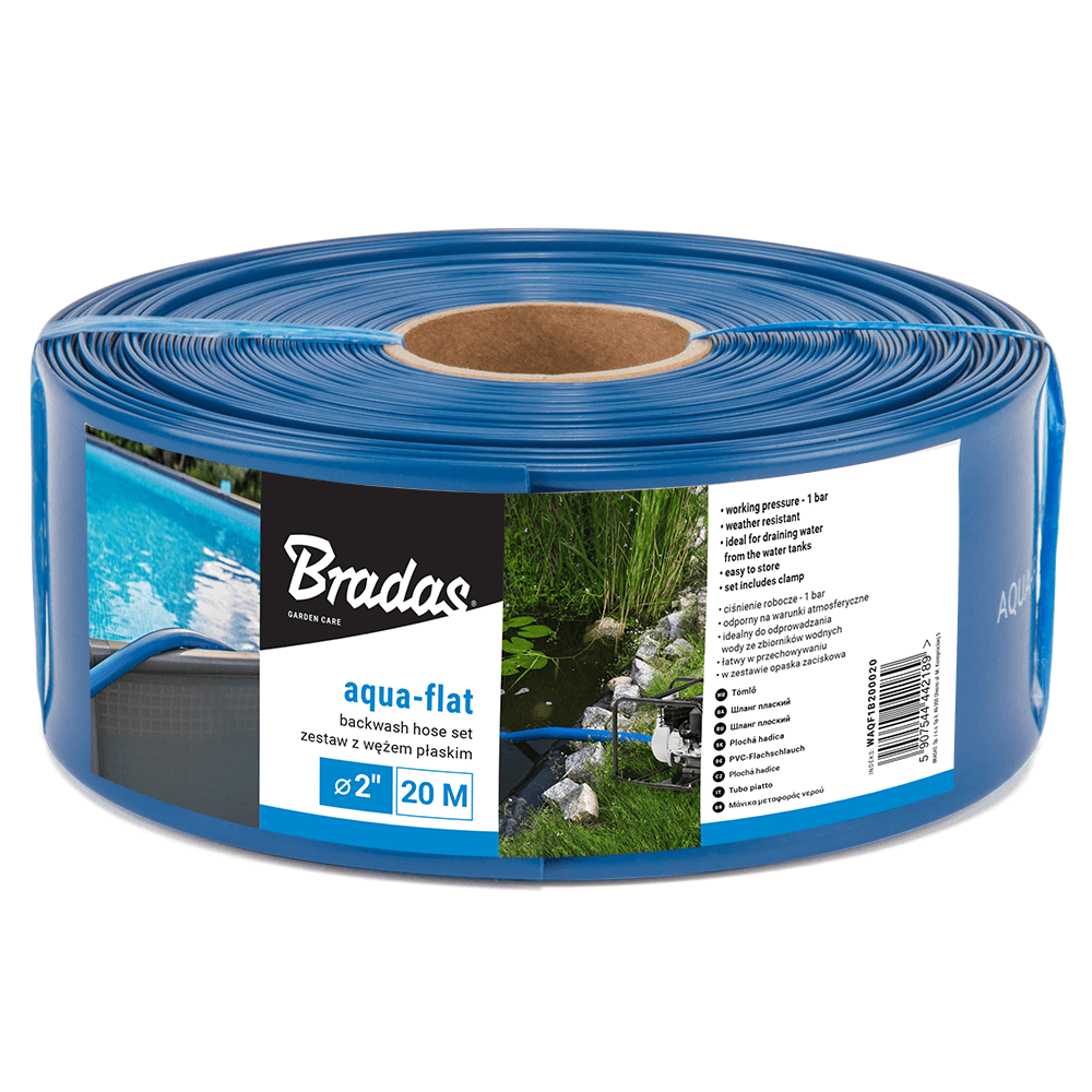 Bradas Crevo Aqua Flat 2", 10 m