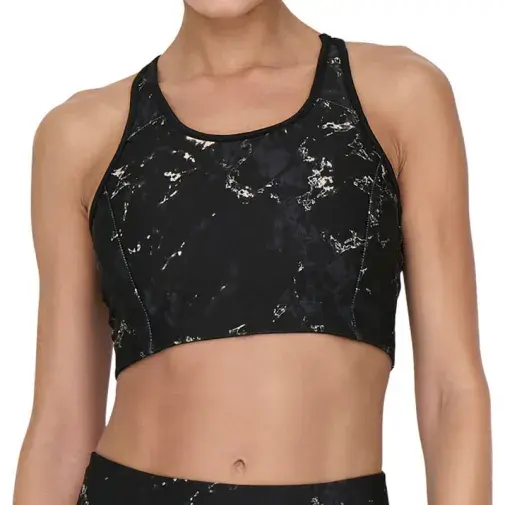 Only Ženski sportski top Space-2 Reverse, Crni