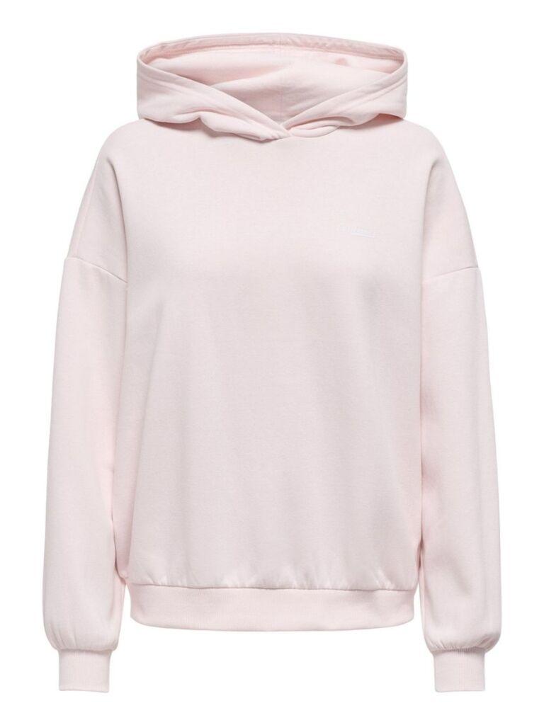Only Ženski duks sa kapuljačom Karen, Roze