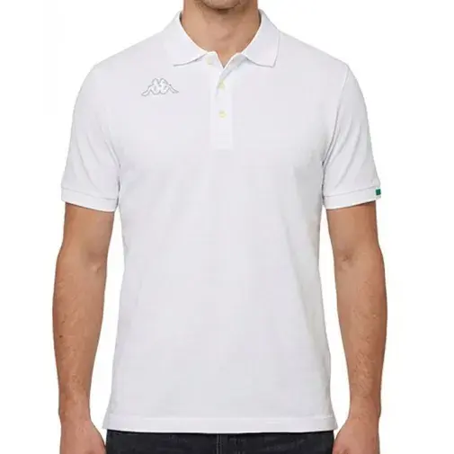Kappa Muška polo majica Logo Maltaxita MSS, Bela