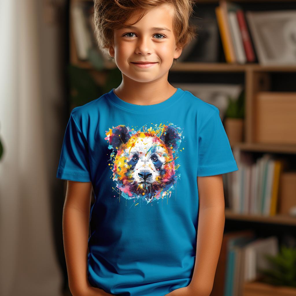 Camiseta Majica sa štampanim printom Cam 641, Dečija, Akva