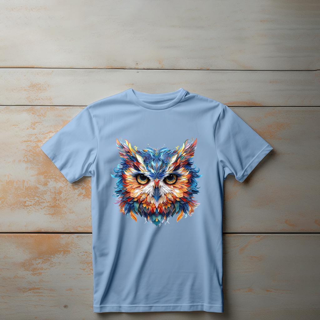 Camiseta Majica sa štampanim printom Cam 637, Dečija, Cijan