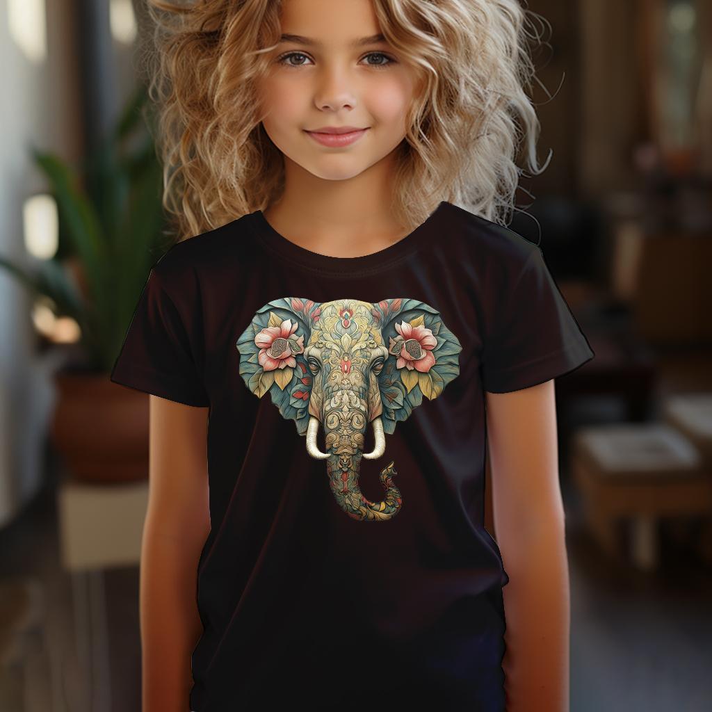 Camiseta Majica sa štampanim printom Cam 661, Dečija, Čokolada