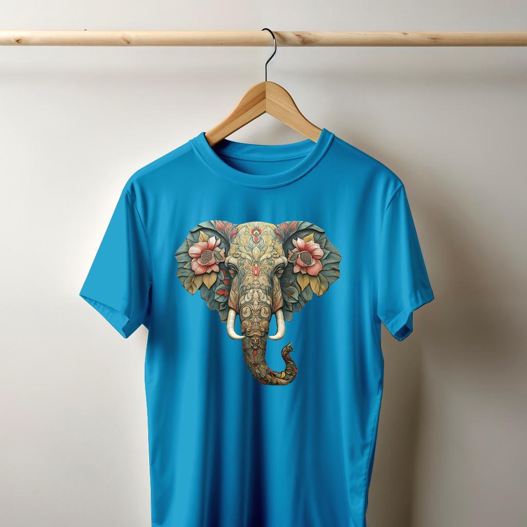 Camiseta Majica sa štampanim printom Cam 661, Muška, Akva