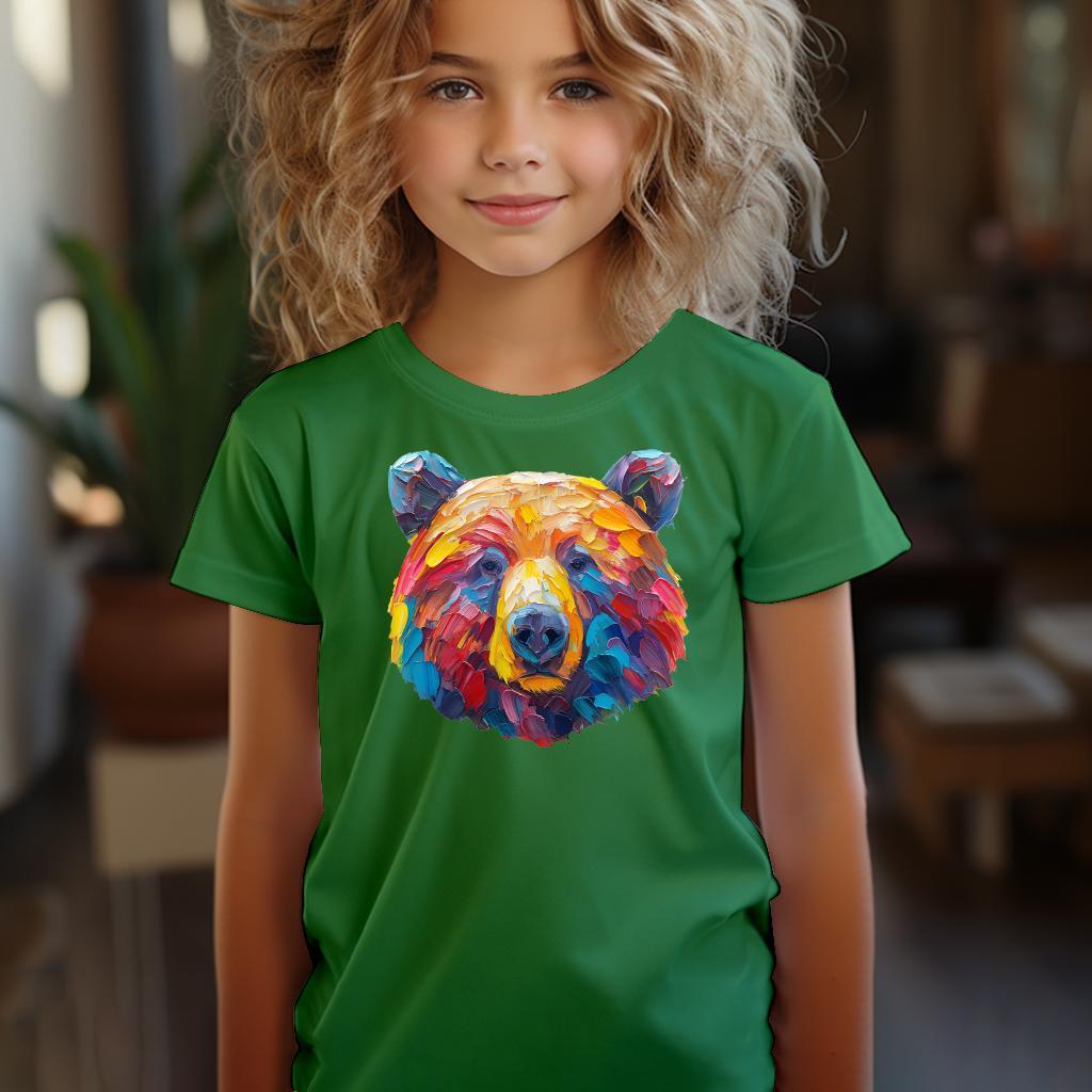 Camiseta Majica sa štampanim printom Cam 647, Dečija, Zelena