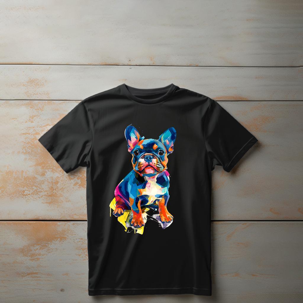 Camiseta Majica sa štampanim printom Cam 589, Dečija, Crna