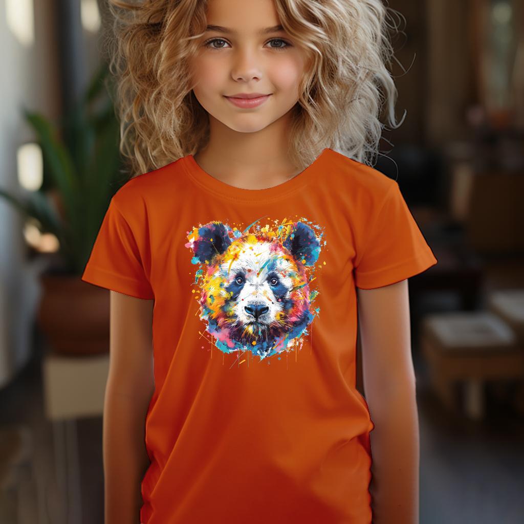 Camiseta Majica sa štampanim printom Cam 641, Dečija, Narandžasta