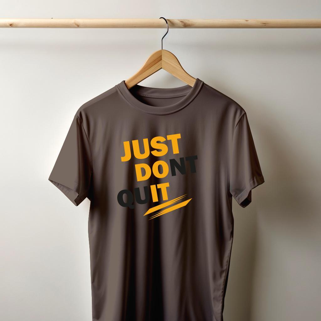 Camiseta Majica sa štampanim printom Cam 481, Muška, Smeđa