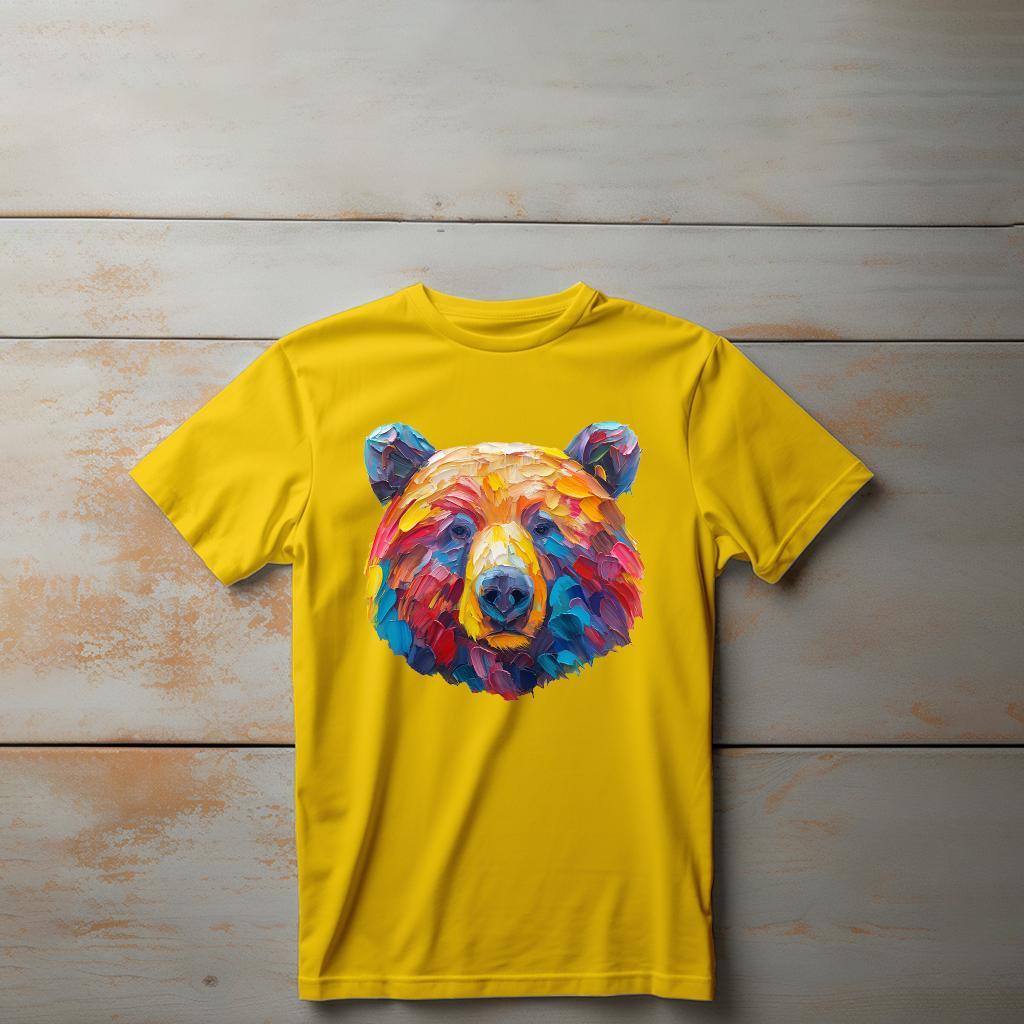 Camiseta Majica sa štampanim printom Cam 647, Dečija, Zlatne boje