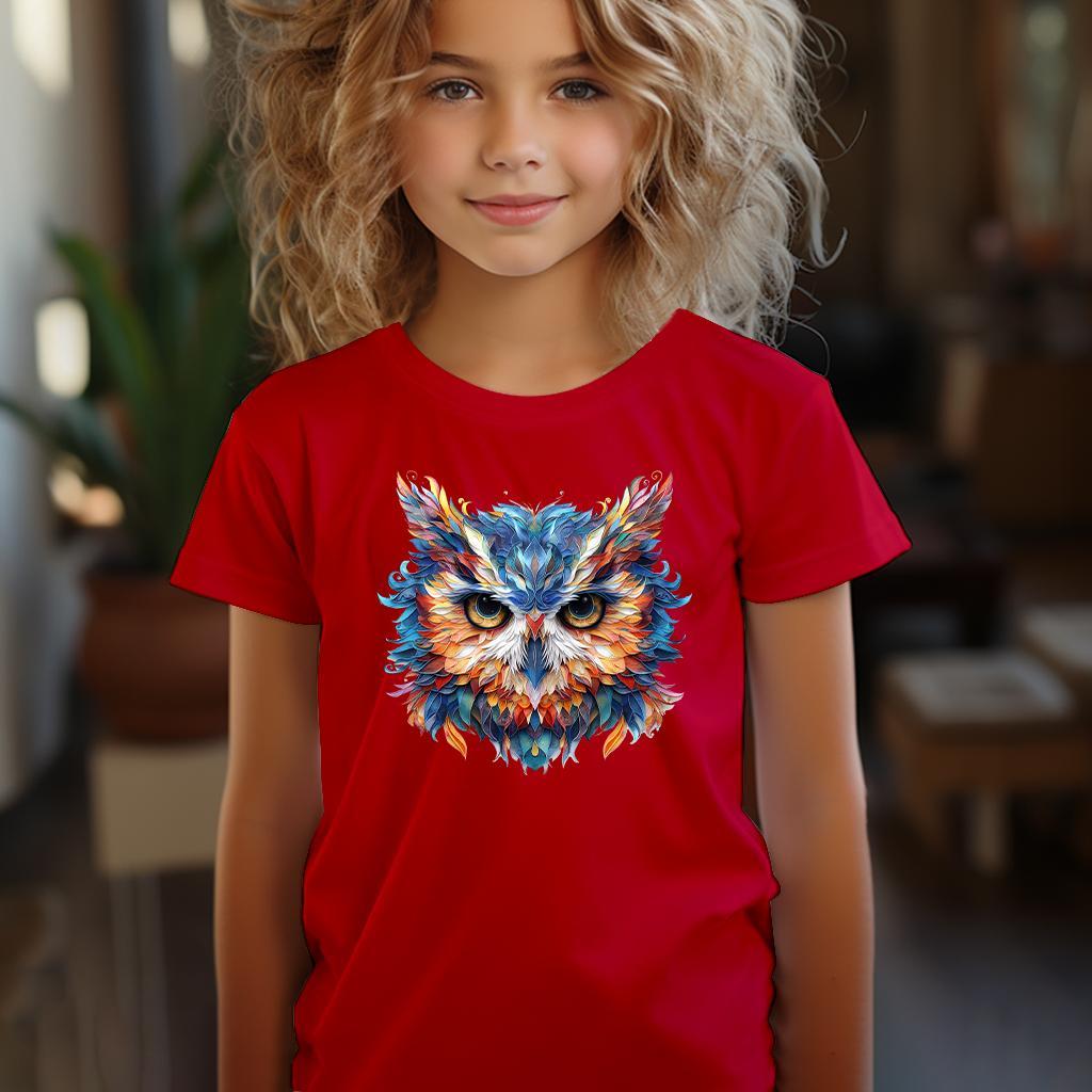 Camiseta Majica sa štampanim printom Cam 637, Dečija, Crvena