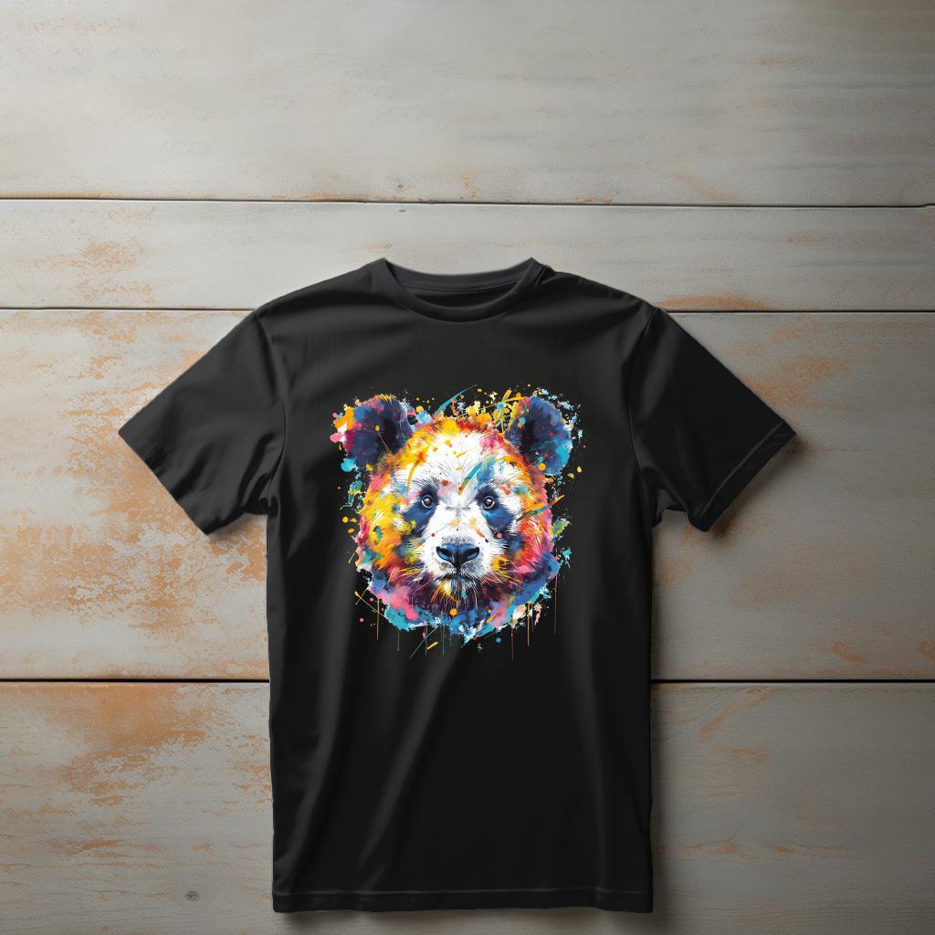 Camiseta Majica sa štampanim printom Cam 641, Dečija, Crna