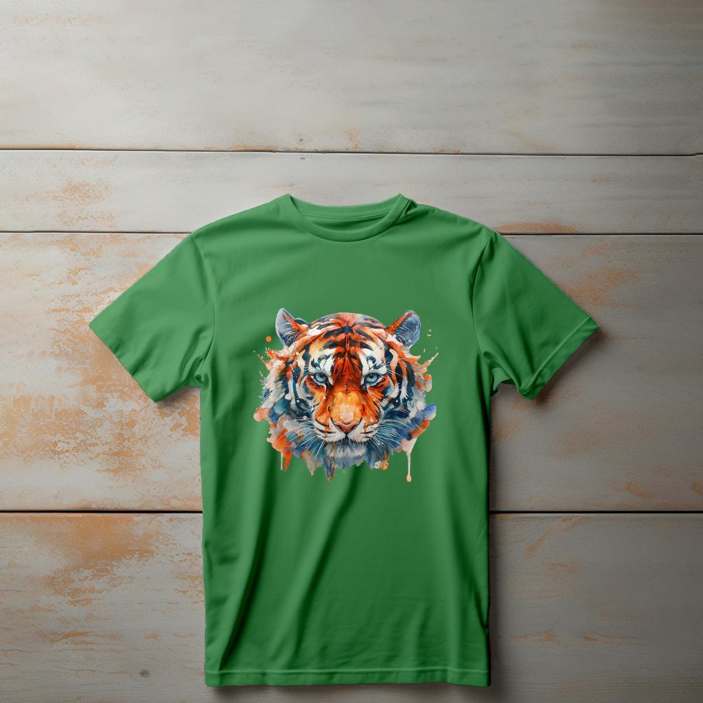 Camiseta Majica sa štampanim printom Cam 657, Dečija, Zelena