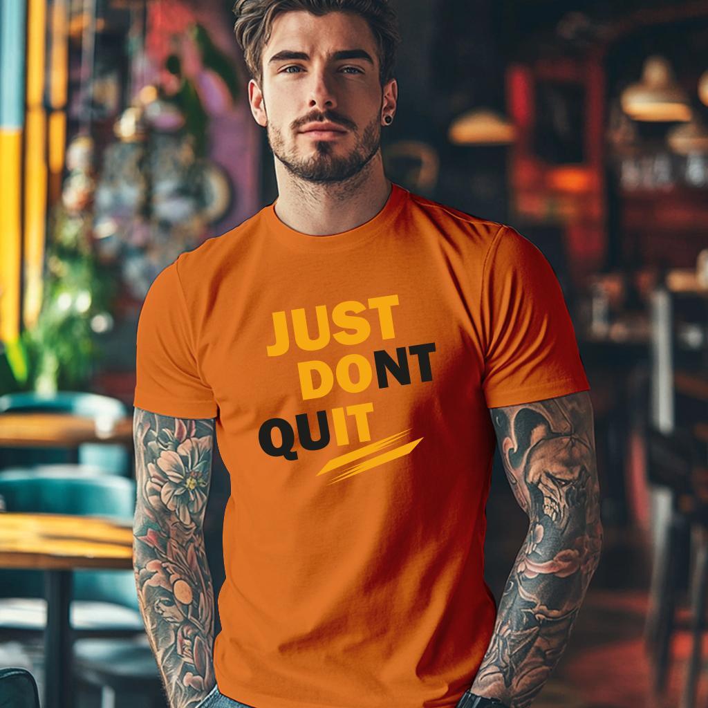 Camiseta Majica sa štampanim printom Cam 481, Muška, Narandžasta