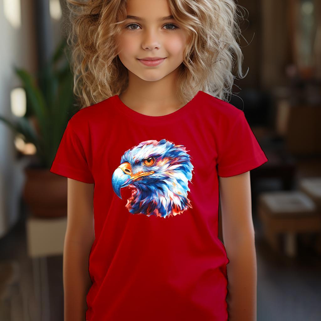 Camiseta Majica sa štampanim printom Cam 619, Dečija, Crvena