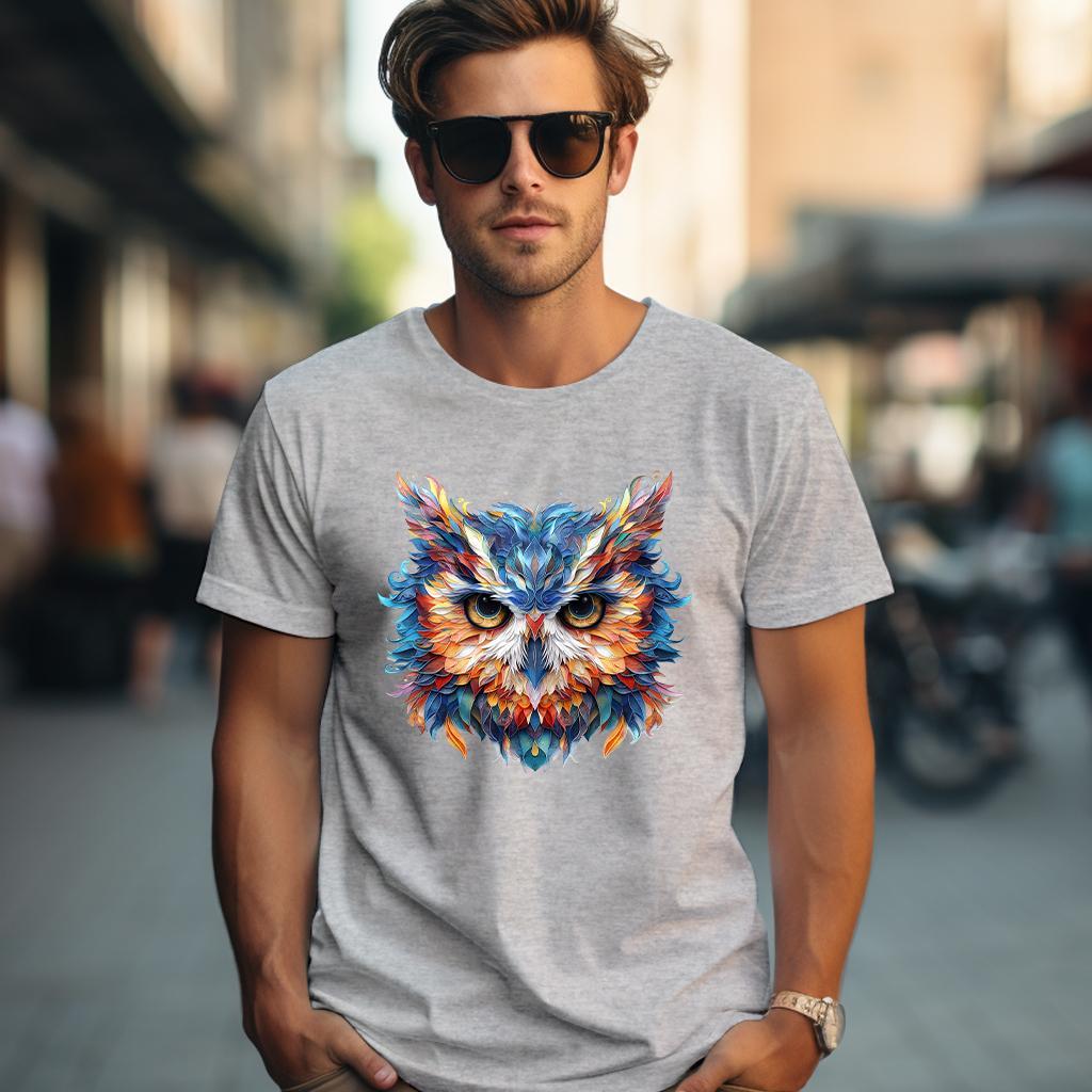 Camiseta Majica sa štampanim printom Cam 637, Muška, Hrom