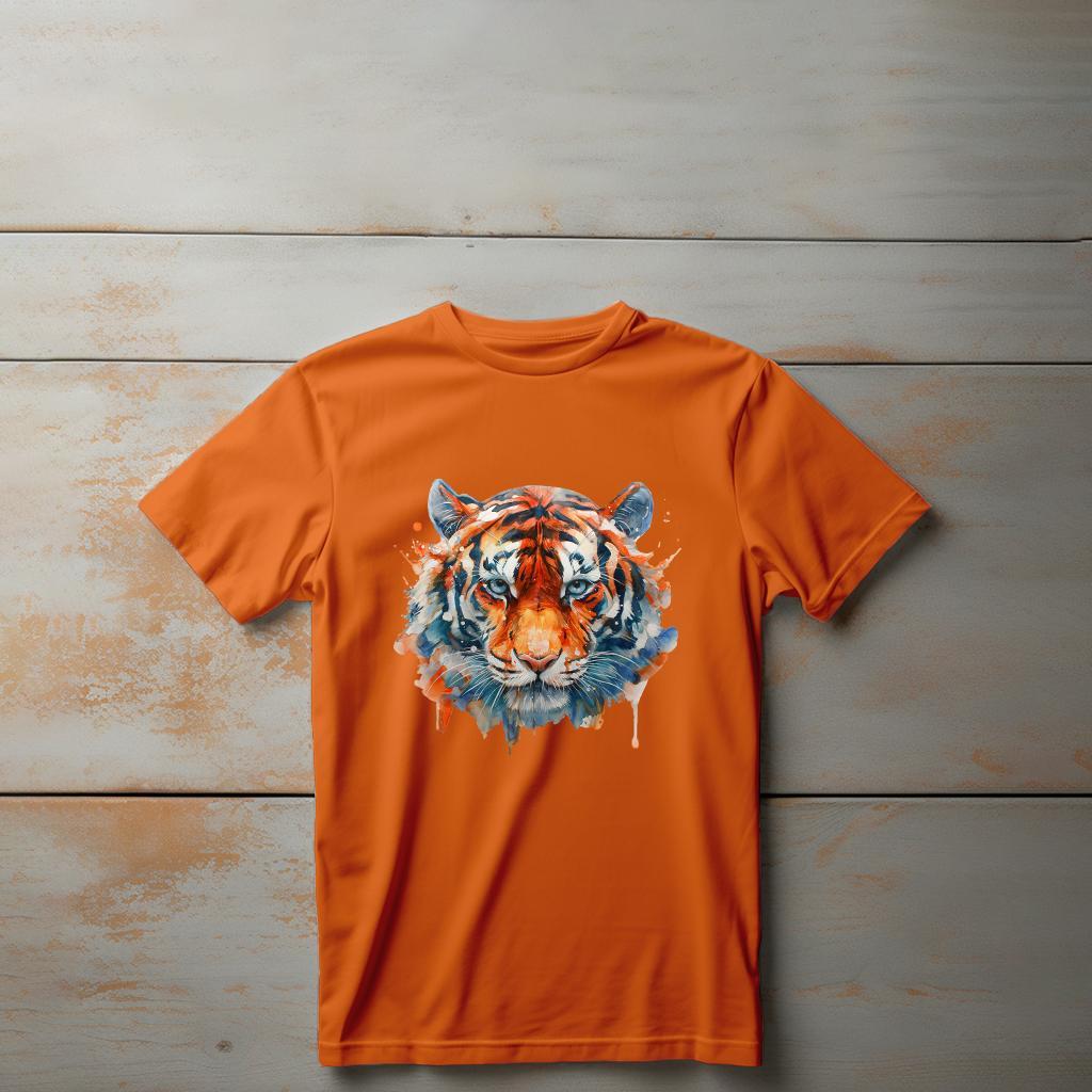 Camiseta Majica sa štampanim printom Cam 657, Dečija, Narandžasta