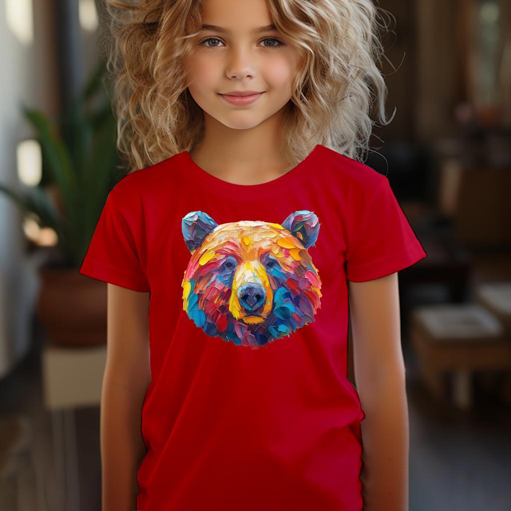 Camiseta Majica sa štampanim printom Cam 647, Dečija, Crvena