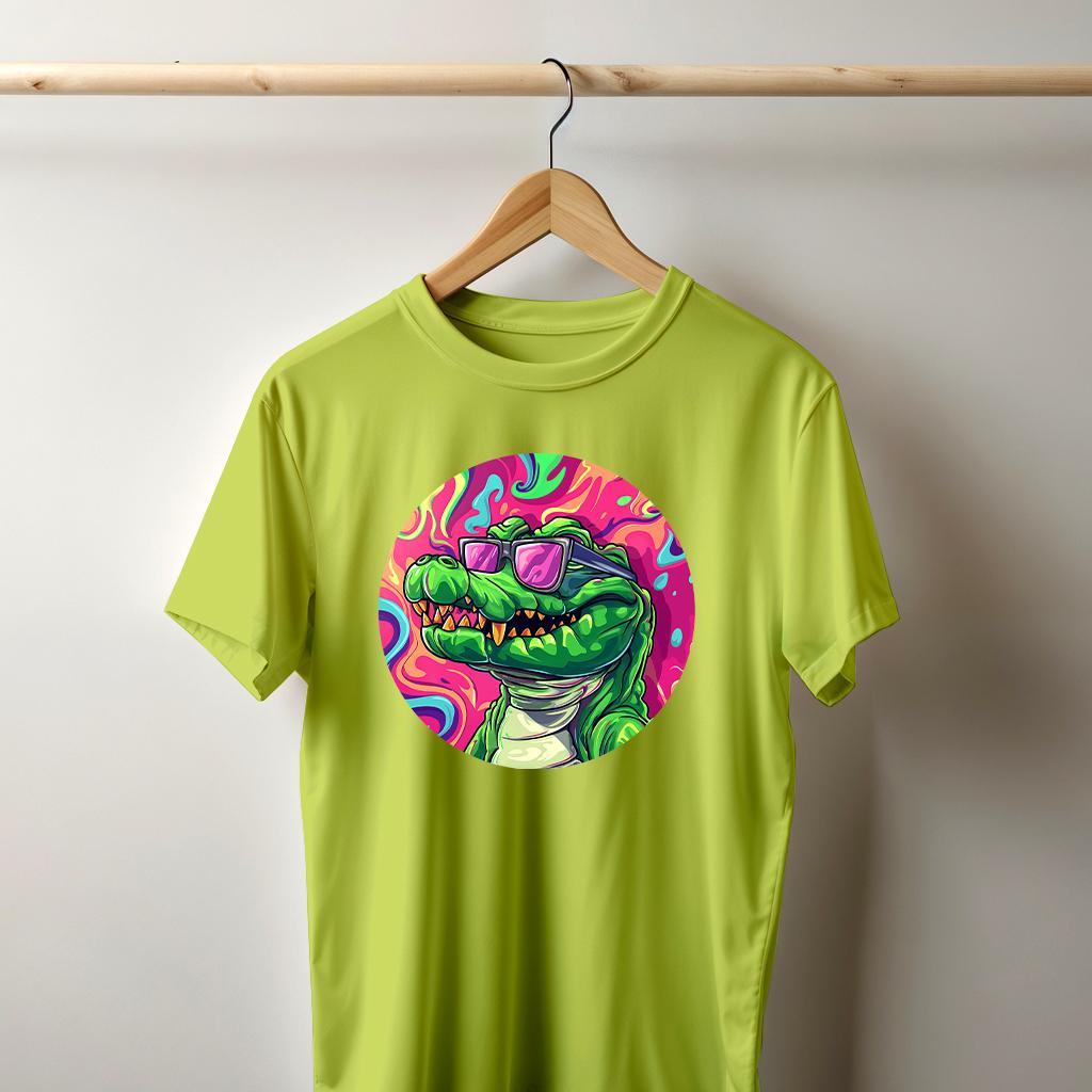 Camiseta Majica sa štampanim printom Cam 597, Muška, Limeta