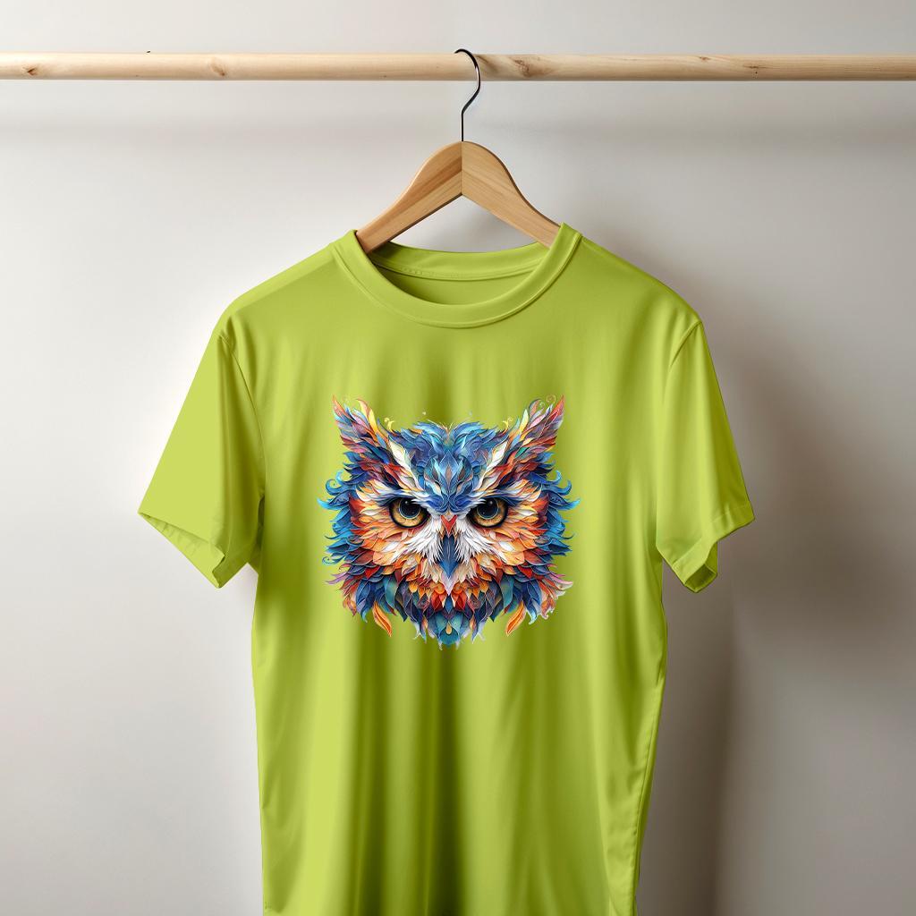 Camiseta Majica sa štampanim printom Cam 637, Muška, Limeta