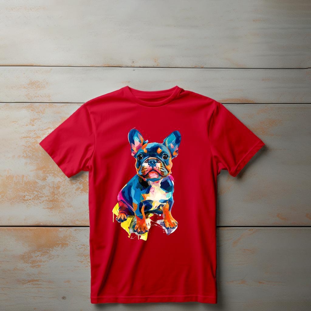 Camiseta Majica sa štampanim printom Cam 589, Dečija, Crvena